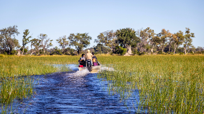 Botswana boat tour