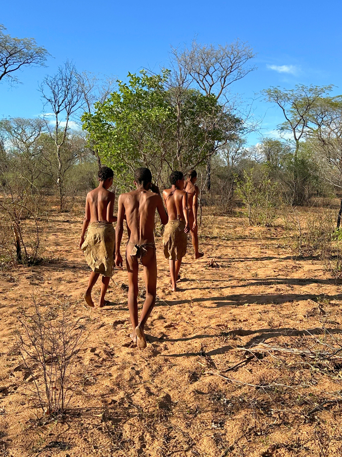 Bushman in Namibia