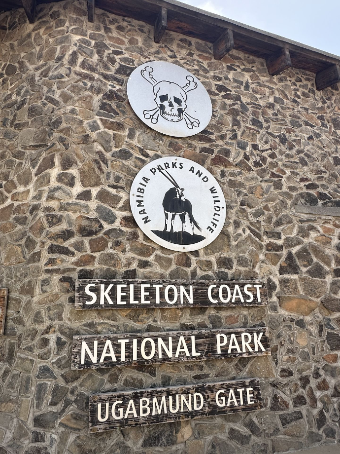 Skeleton Coast park entrance